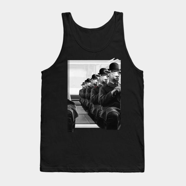 Sheeple Tank Top by SquareDog